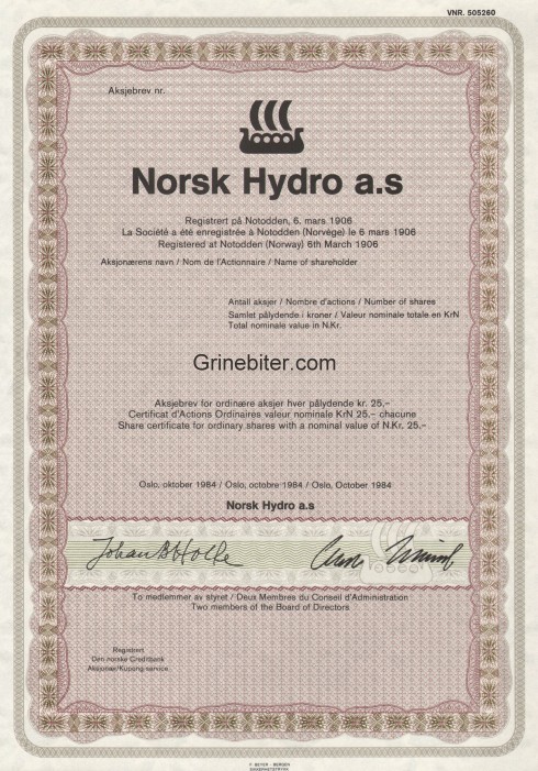 Norsk Hydro


