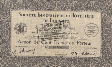 Societe Immobiliere et Hoteliere de Biarritz