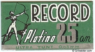 Record Platina Blade Wrapper