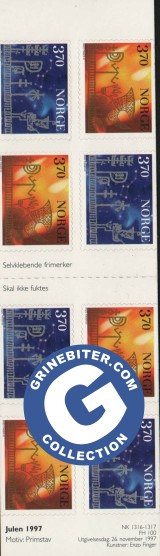 FH100 Juletiden og nyttrstiden frimerker