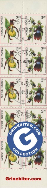 FH78 Marisko og flugeblom frimerker