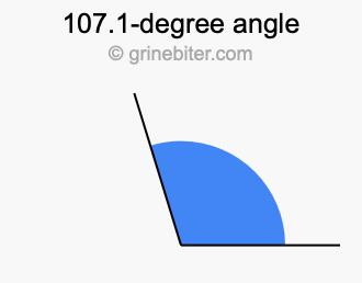 107.1-degree angle