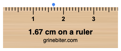 1 67 hotsell cm in feet