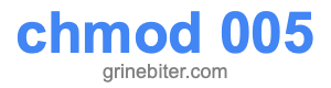 chmod 005 chmod 005