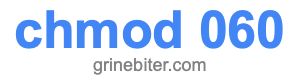 chmod 060 chmod 060