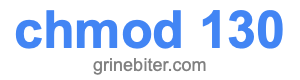 chmod 130