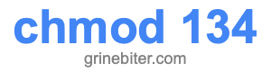 chmod 134 chmod 134