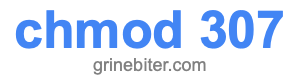 chmod 307