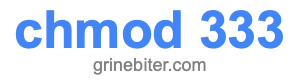 chmod 333
