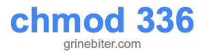 chmod 336 chmod 336