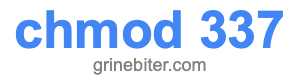 chmod 337 chmod 337
