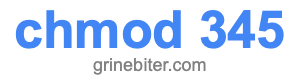 chmod 345 chmod 345