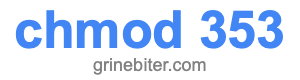 chmod 353 chmod 353