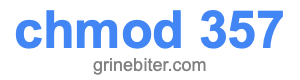 chmod 357 chmod 357