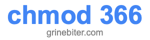 chmod 366 chmod 366