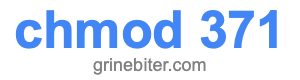 chmod 371 chmod 371