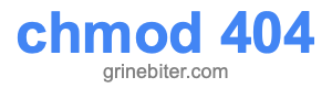 chmod 404 chmod 404