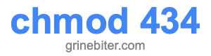 chmod 434