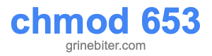 chmod 653 chmod 653