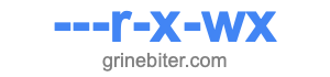 ---r-x-wx ---r-x-wx