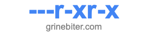 ---r-xr-x ---r-xr-x