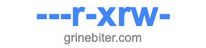 ---r-xrw- ---r-xrw-