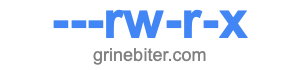 ---rw-r-x ---rw-r-x