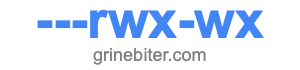 ---rwx-wx ---rwx-wx