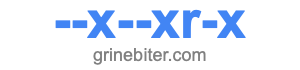 --x--xr-x