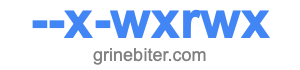 --x-wxrwx