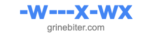 -w---x-wx -w---x-wx