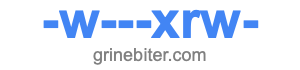 -w---xrw- -w---xrw-