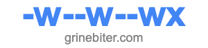 -w--w--wx -w--w--wx