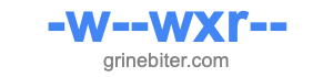 -w--wxr-- -w--wxr--