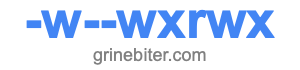 -w--wxrwx -w--wxrwx