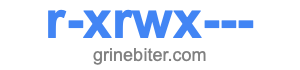 r-xrwx--- r-xrwx---