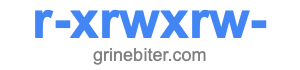 r-xrwxrw- r-xrwxrw-