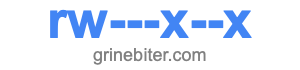 rw---x--x rw---x--x