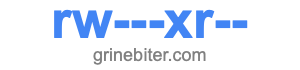 rw---xr-- rw---xr--