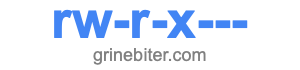 rw-r-x--- rw-r-x---