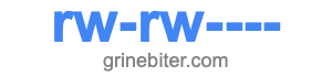 rw-rw---- rw-rw----